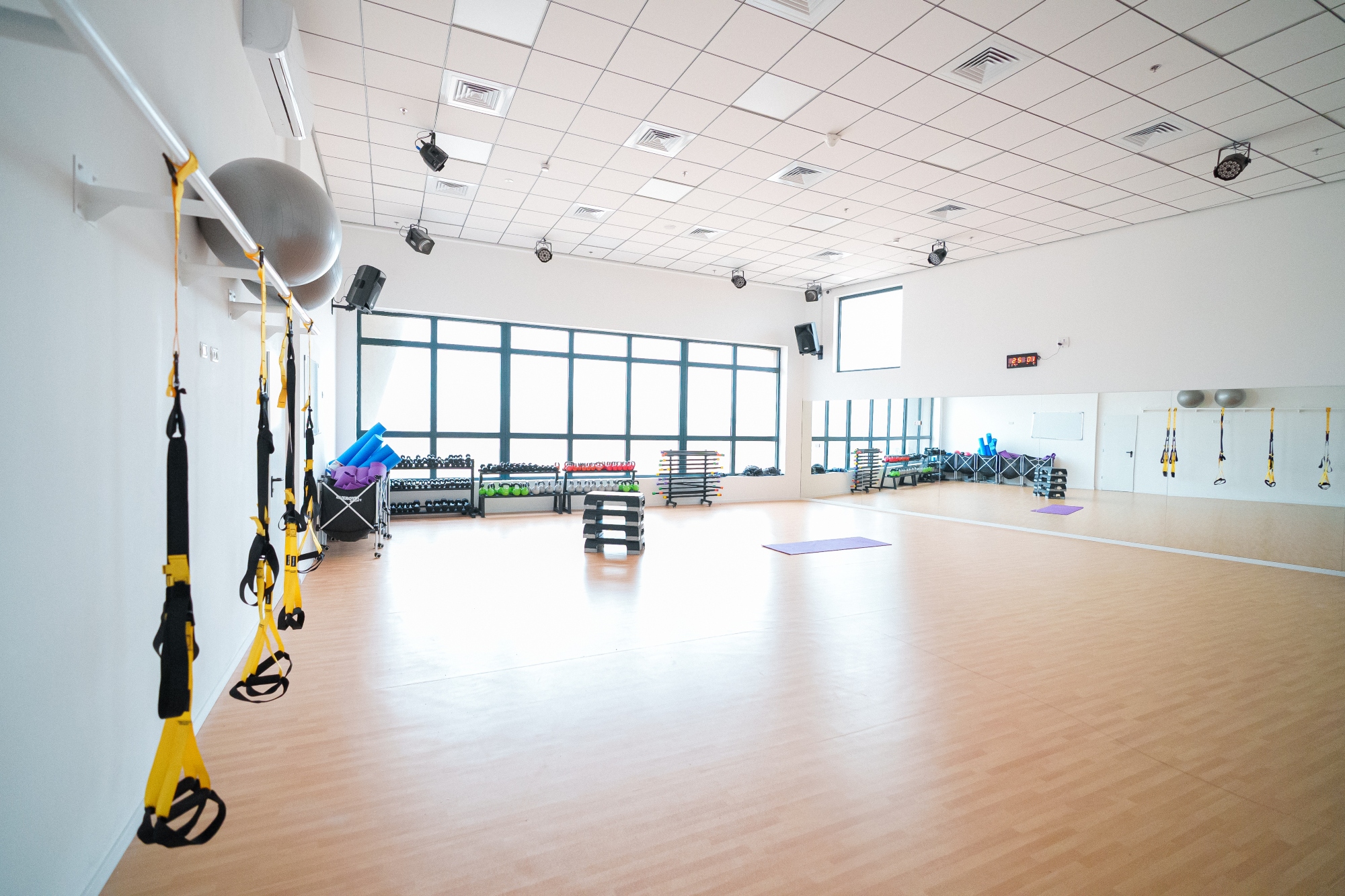 אימון בחדר הכושר ספורטיב